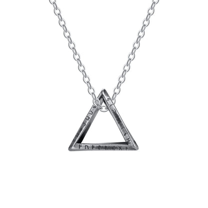 Pendentif Viking Valknut en Acier Nordique